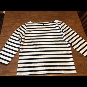 J. Crew Boatneck Shirt